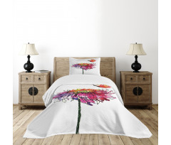 Chrysanthemum Flower Bedspread Set