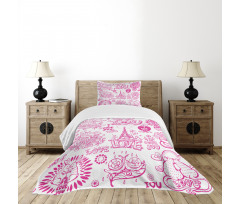 Hugging Touching Singing Bedspread Set