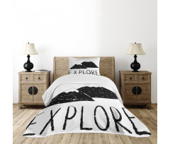 Explore Wild Forest Bedspread Set