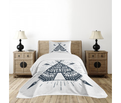 Teepee with Arrows Bedspread Set