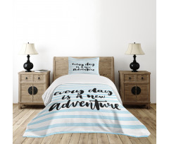 Life Inspiration Art Bedspread Set