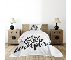 Explore the World Bedspread Set