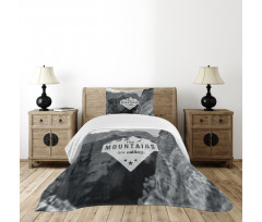 Mountains are Calling Bedspread Set