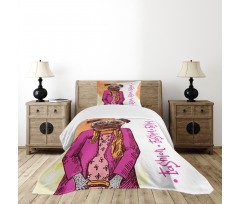 Fashion Scarf Jacket Bedspread Set