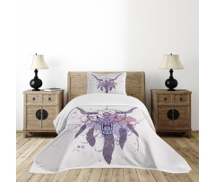 Dreamcatcher in Watercolor Bedspread Set