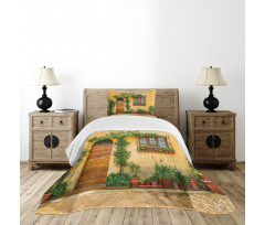 City Life in Tuscany Bedspread Set