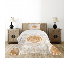 Rose Florets Bedspread Set