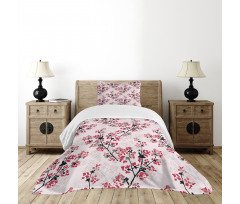 Nature Inspired Branches Bedspread Set