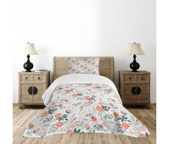 Shabby Nature Botanical Bedspread Set