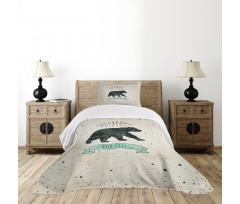 Vintage Wildlife Bedspread Set