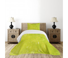 Grunge Hazy Color Bedspread Set