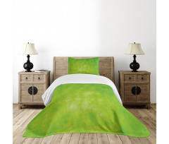 Cloudy Color Shade Bedspread Set