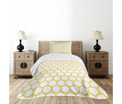 Hexagonal Comb Bedspread Set