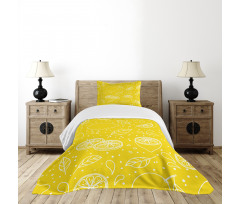 Juicy Lemons Bedspread Set