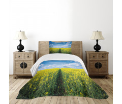 Floral Pathway Bedspread Set