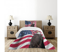 Patriotic America Bedspread Set