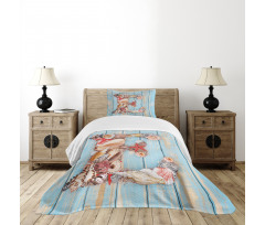 Underwater E Bedspread Set