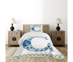 Portuguese Culture Art Bedspread Set