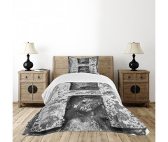 Victorian Gothic Retro Bedspread Set