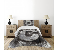 Fused Elements Name Bedspread Set