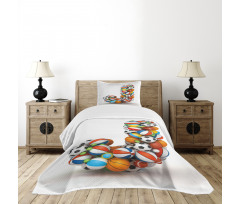 Sporting Theme J Bedspread Set