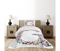 Exotic Butterflies Bedspread Set