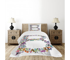 Beauty Fragility Theme Bedspread Set