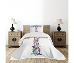 Language of Springtime Bedspread Set