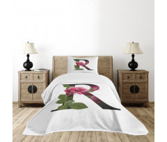 Flower of Love Rose R Bedspread Set