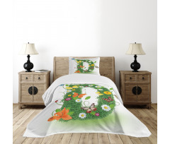 Exotic Abloom Wings Bedspread Set