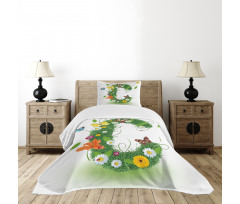 Summer Inspired C Bedspread Set