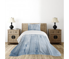 Snowflakes Rustic Retro Bedspread Set