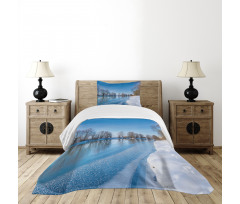 Freezing Weather Sky Bedspread Set