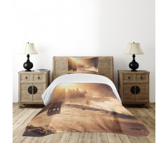 Colorado Mountain Road Bedspread Set