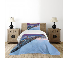 Majestic Sunrice Ski Bedspread Set