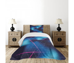 Retrofuturistic Bedspread Set