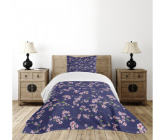 Sakura Blossom Bedspread Set