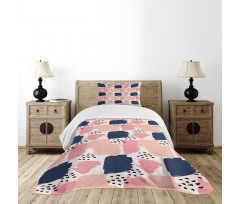 Pastel Art Pattern Bedspread Set