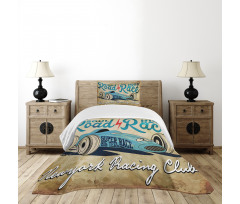 New York Racing Old School Bedspread Set