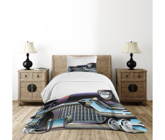 Old Fashioned Automobile Bedspread Set