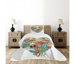 Eros Presents Ring Bedspread Set