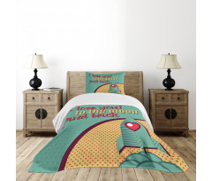 Rocket Love Fuel Bedspread Set