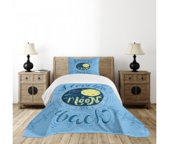 Astronomy Space Map Bedspread Set