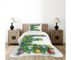 Capitalized E Big Star Bedspread Set