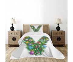 Ornamental Tree Bells Bedspread Set