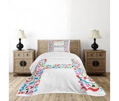 Capital Musical Happy Bedspread Set