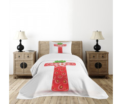 Harvest Yield Themed T Bedspread Set