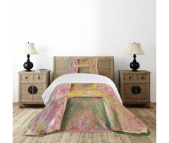 Alphabet Wooden H Sign Bedspread Set