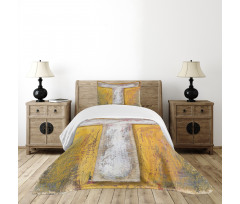 Written Language Sign Bedspread Set