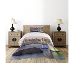 Tokyo Japan Bridge Bedspread Set